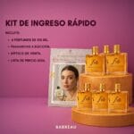Kit de Ingreso Rápido Barreau: seis perfumes de 100 ml a elección, díptico de venta y lista de precios 2026